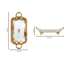 Vicenza Piring Persegi Panjang dengan Pegangan CRP141 Gemini